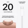 AirPods Max 2 — Orange — battery USB-C and controls