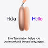 AirPods Max 2 — Orange — Live Translation